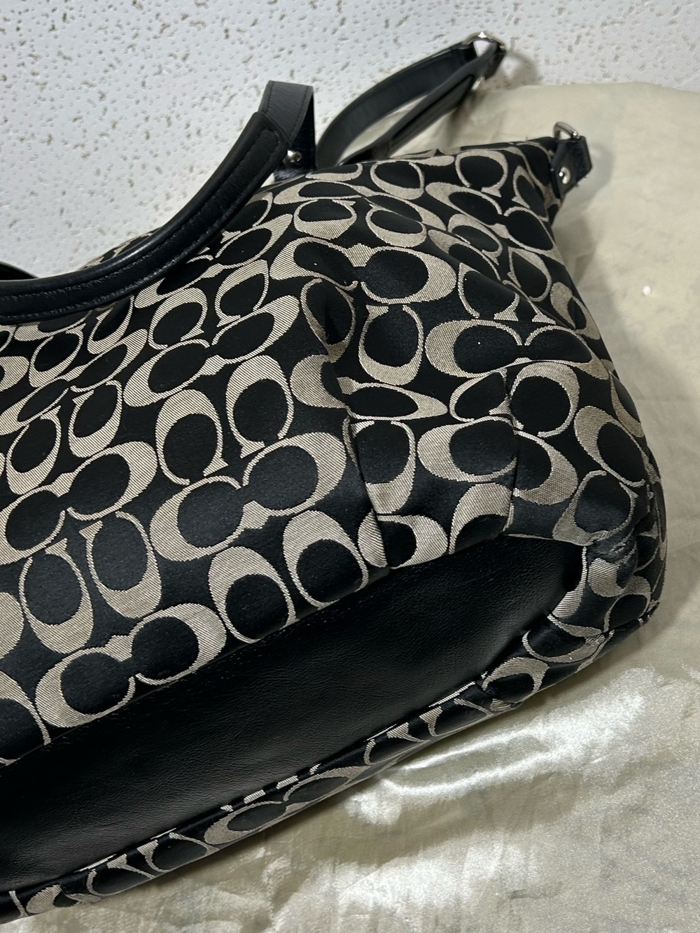 Coach Ashley signature C canvas satchel F25185 - Picture 3 of 11